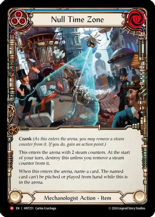 Null Time Zone (HNT251) Cold Foil - The Hunted