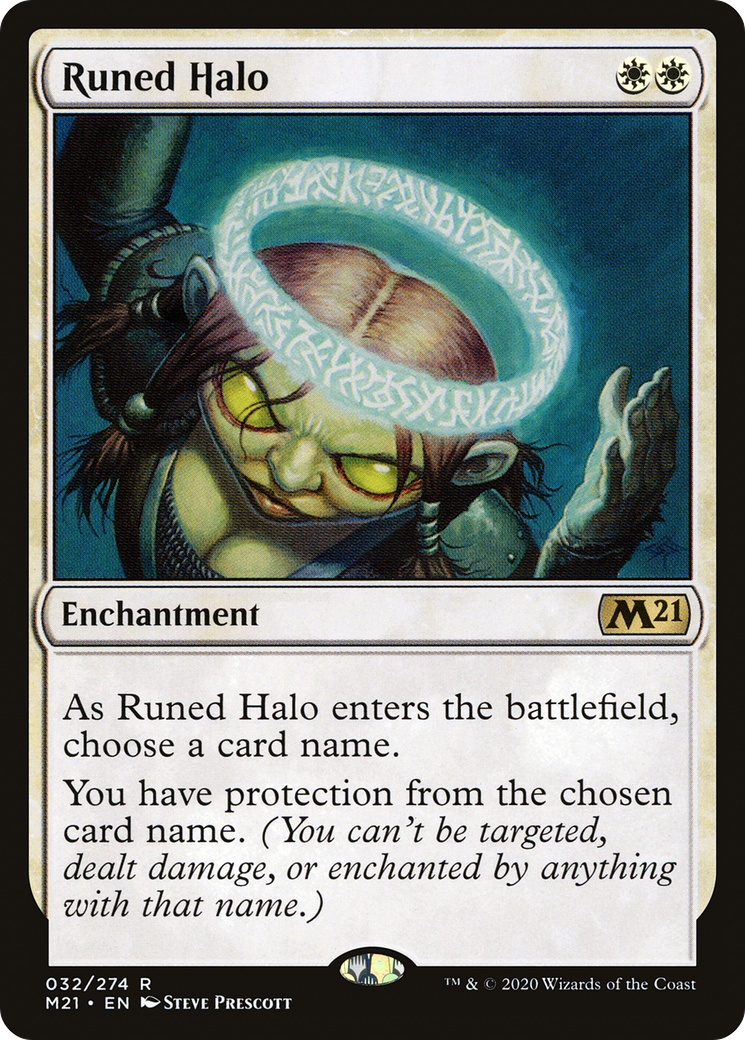 Runed Halo [Core Set 2021] Foil