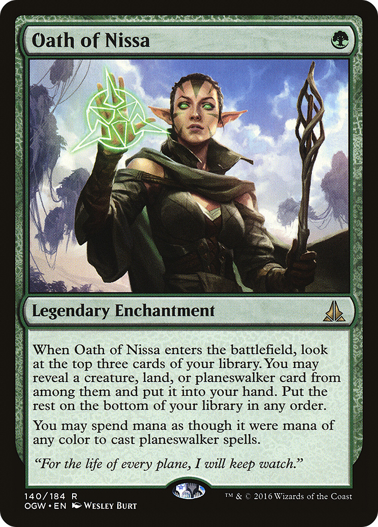 Oath of Nissa [Oath of the Gatewatch] | Silver Goblin