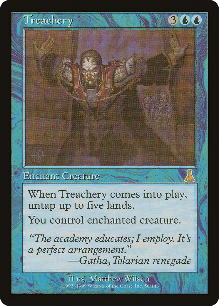 Treachery [Urza's Destiny] Foil