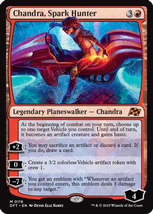 Chandra, Spark Hunter (116) - Aetherdrift | Silver Goblin