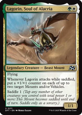 Lagorin, Soul of Alacria Foil (211) - Aetherdrift