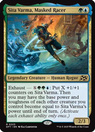 Sita Varma, Masked Racer (223) - Aetherdrift