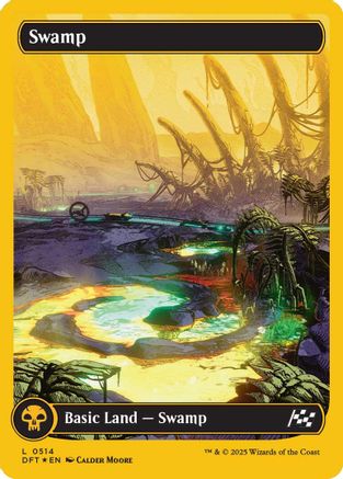 Swamp (0514) (First-Place Foil) Foil (514) - Aetherdrift