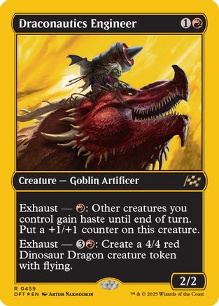 Draconautics Engineer (First-Place Foil) Foil (459) - Aetherdrift