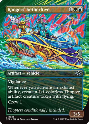 Rangers' Aetherhive (Borderless) Foil (326) - Aetherdrift | Silver Goblin