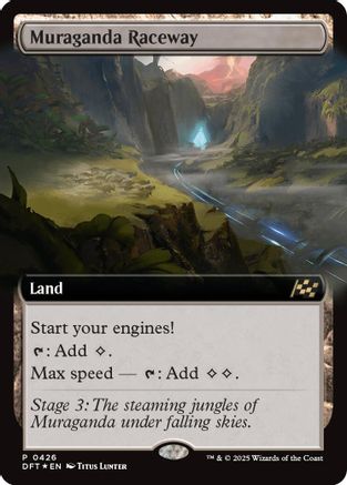 Muraganda Raceway (0426) (Extended Art) Foil (426) - Aetherdrift