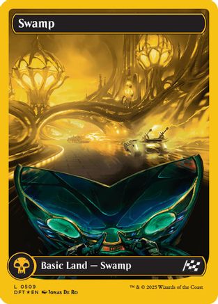 Swamp (0509) (First-Place Foil) Foil (509) - Aetherdrift | Silver Goblin