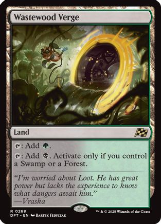 Wastewood Verge Foil (268) - Aetherdrift