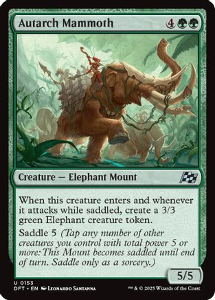 Autarch Mammoth Foil (153) - Aetherdrift