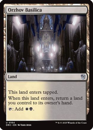 Orzhov Basilica (164) - Commander: Aetherdrift