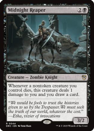 Midnight Reaper (DRC-044) - Commander: Aetherdrift | Silver Goblin