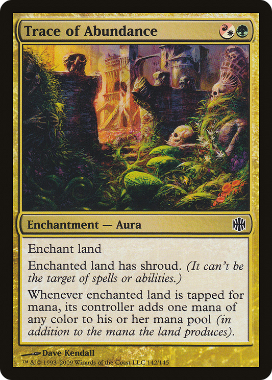 Trace of Abundance [Alara Reborn] Foil