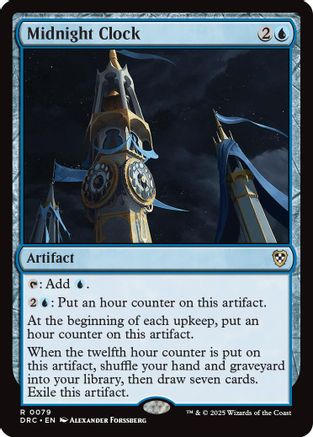 Midnight Clock (079) - Commander: Aetherdrift