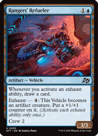 Rangers' Refueler Foil (055) - Aetherdrift | Silver Goblin