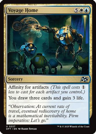 Voyage Home Foil (227) - Aetherdrift | Silver Goblin