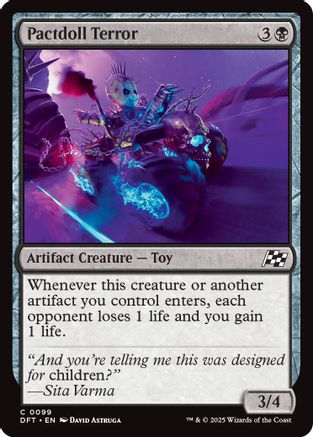 Pactdoll Terror Foil (099) - Aetherdrift