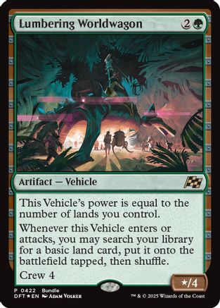 Lumbering Worldwagon (-422) - Unique and Miscellaneous Promos | Silver Goblin