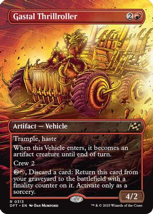 Gastal Thrillroller (Borderless) (313) - Aetherdrift