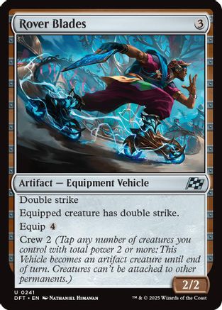 Rover Blades (DFT241)  Foil - Aetherdrift | Silver Goblin