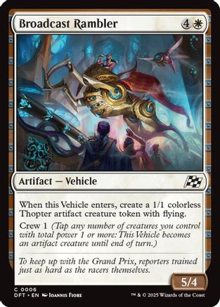 Broadcast Rambler Foil (006) - Aetherdrift