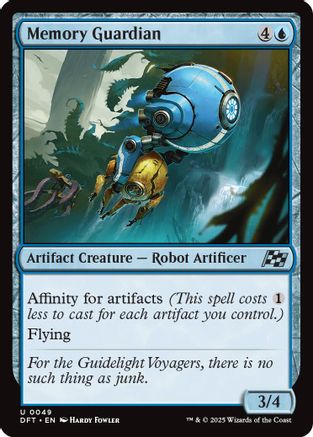 Memory Guardian Foil (049) - Aetherdrift