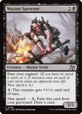 Mutant Surveyor (DFT098)  Foil - Aetherdrift | Silver Goblin