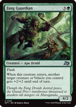 Fang Guardian (DFT162)  Foil - Aetherdrift | Silver Goblin