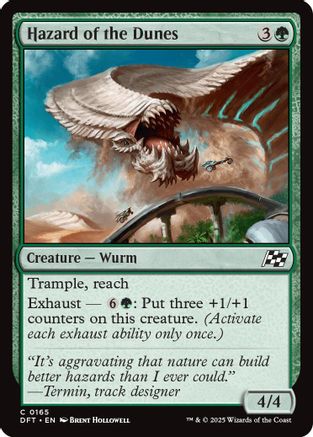 Hazard of the Dunes Foil (165) - Aetherdrift