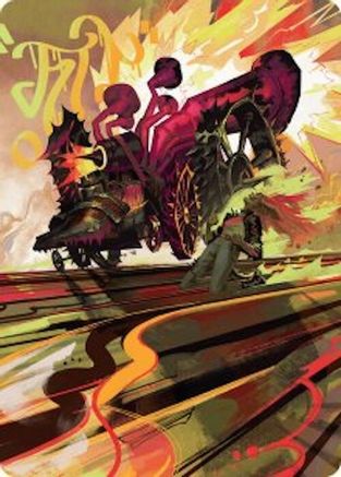 Rocketeer Boostbuggy Art Card (049) - Art Series: Aetherdrift