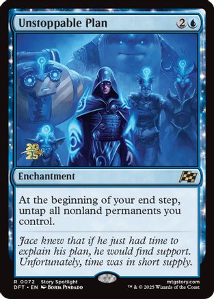 Unstoppable Plan Foil (072) - Prerelease Cards