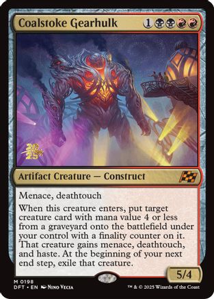 Coalstoke Gearhulk Foil (198) - Prerelease Cards | Silver Goblin