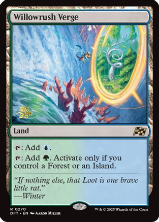 Willowrush Verge Foil (270) - Prerelease Cards