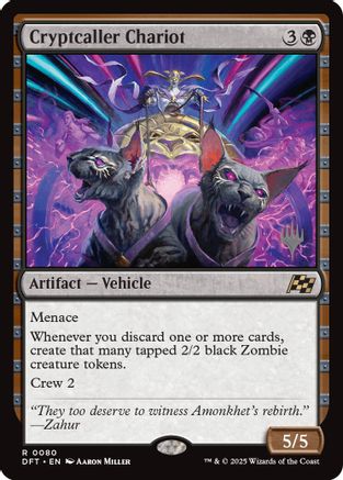 Cryptcaller Chariot (080) - Promo Pack: Aetherdrift | Silver Goblin