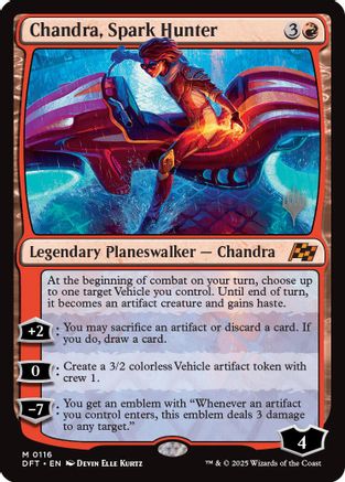 Chandra, Spark Hunter (116) - Promo Pack: Aetherdrift