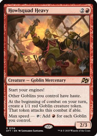 Howlsquad Heavy (134) - Promo Pack: Aetherdrift