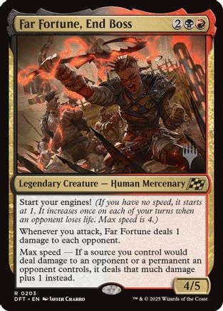 Far fortune, End Boss (203) - Promo Pack: Aetherdrift