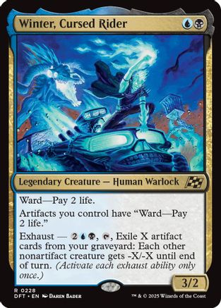 Winter, Cursed Rider (228) - Promo Pack: Aetherdrift