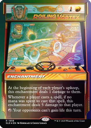 Roiling Vortex (Rainbow Foil) (1958) Foil - Secret Lair Drop Series