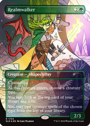 Realmwalker (Rainbow Foil) (1724) Foil - Secret Lair Drop Series