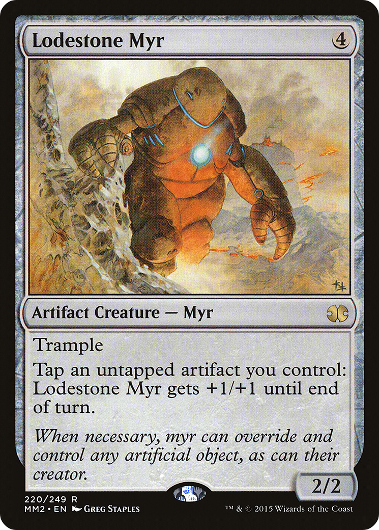 Lodestone Myr [Modern Masters 2015] | Silver Goblin