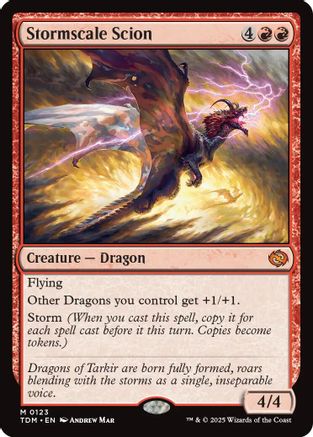 Stormscale Scion (123) - Tarkir: Dragonstorm | Silver Goblin