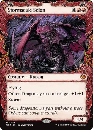 Stormscale Scion (Showcase) (303) - Tarkir: Dragonstorm