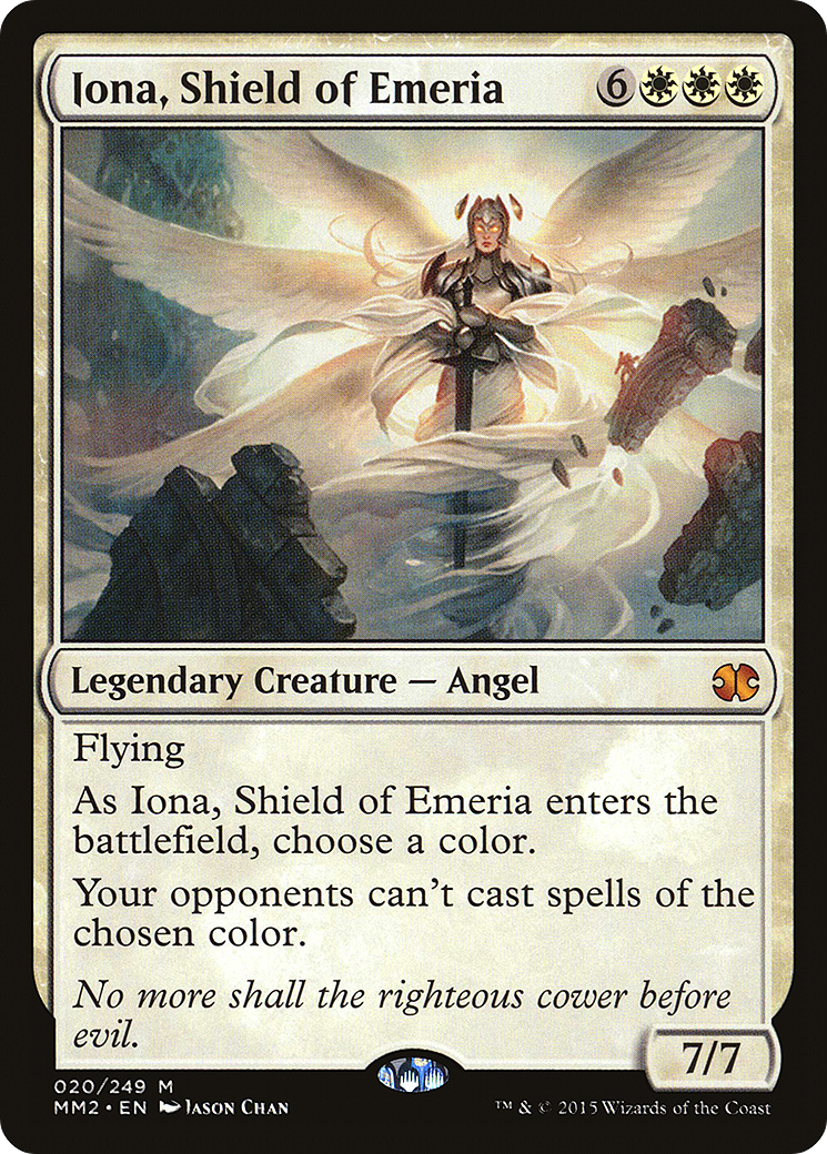 Iona, Shield of Emeria [Modern Masters 2015] | Silver Goblin