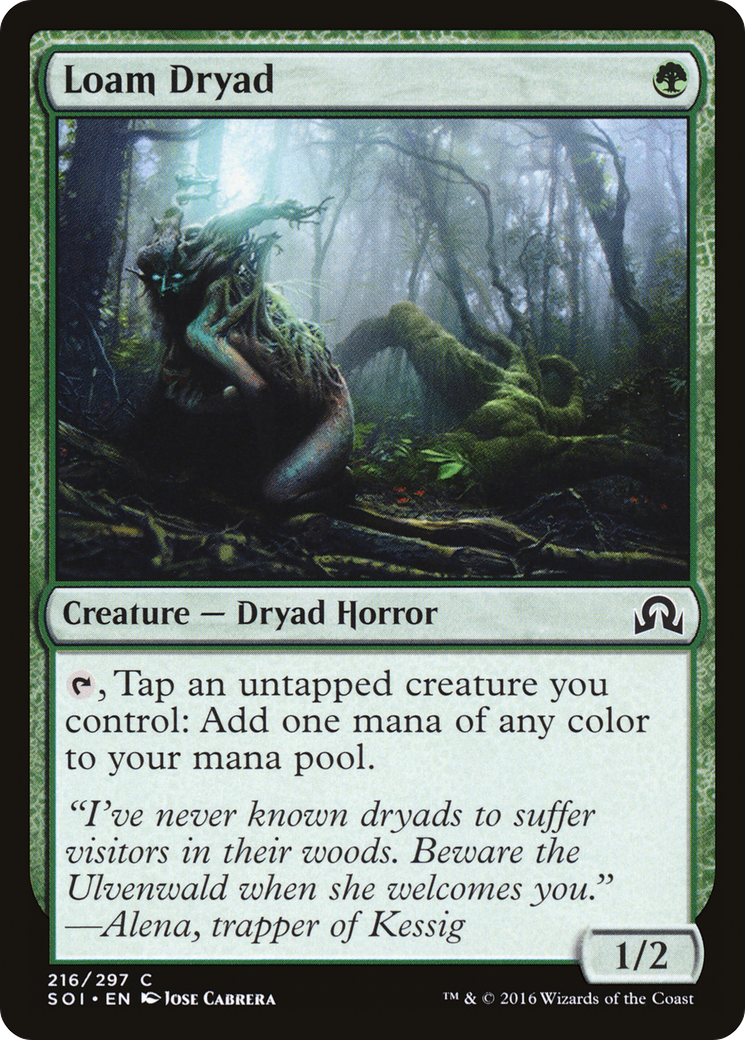 Loam Dryad [Shadows over Innistrad] | Silver Goblin