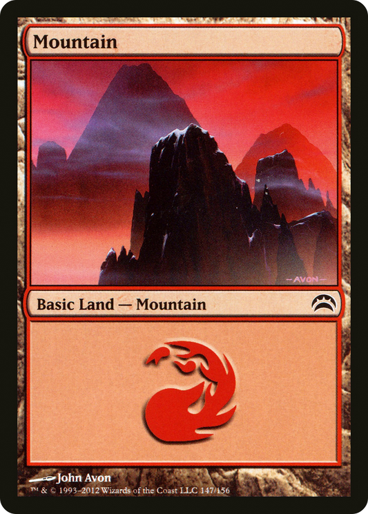 Mountain (147) [Planechase 2012] Foil