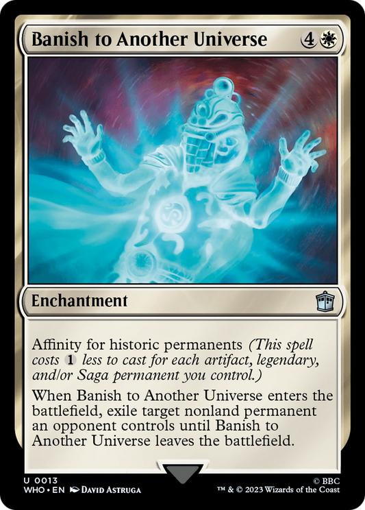 Banish to Another Universe [Doctor Who] Foil