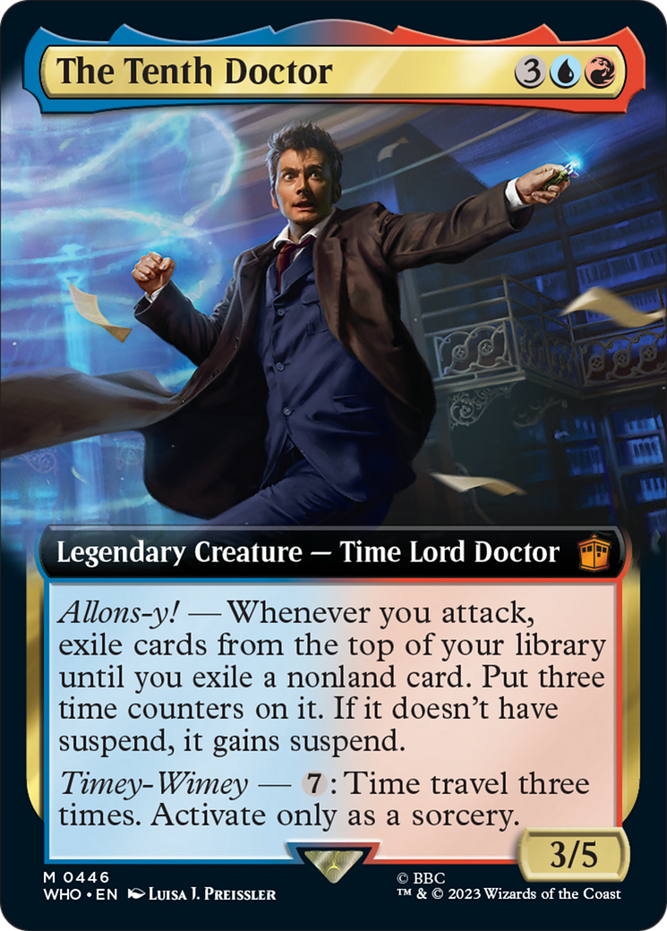 The Tenth Doctor (Extended Art) [Doctor Who] | Silver Goblin