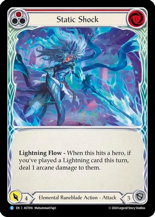 Static Shock (Red) (AST016) - Armory Deck: Aurora