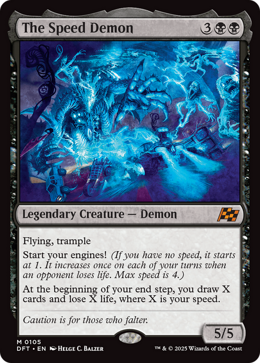 The Speed Demon Foil (105) - Aetherdrift